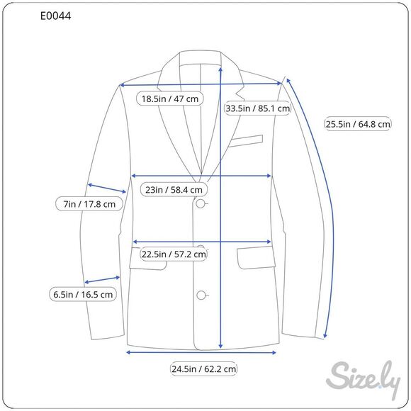 Baroni Lanificio Di Pray Mens Blazer Gray Plaid Wool Silk Two Button Suit 46R - Picture 13 of 13